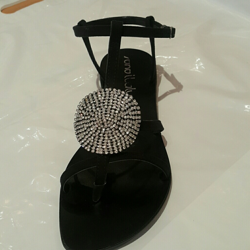 Black sandals